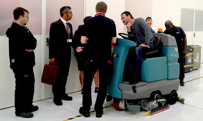 J Lord Cleaning and Support Services Training Photo